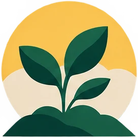 A young plant growing